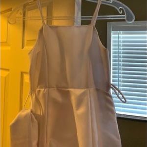 Girls long white Dress